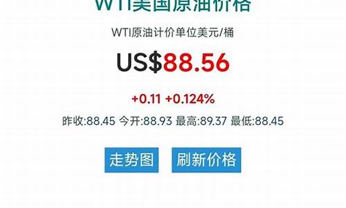 今日原油价格每桶_今日原油价格一吨多少